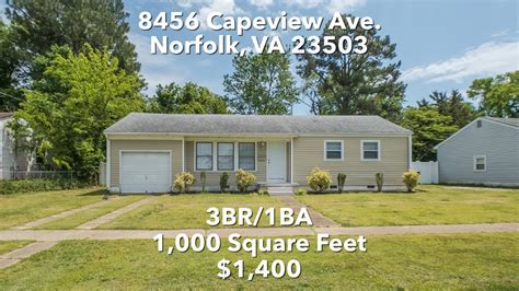 1 car garage. . Houses for rent in norfolk va by private owners